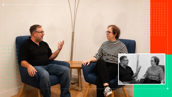Team members discussing strategy in a meeting room
