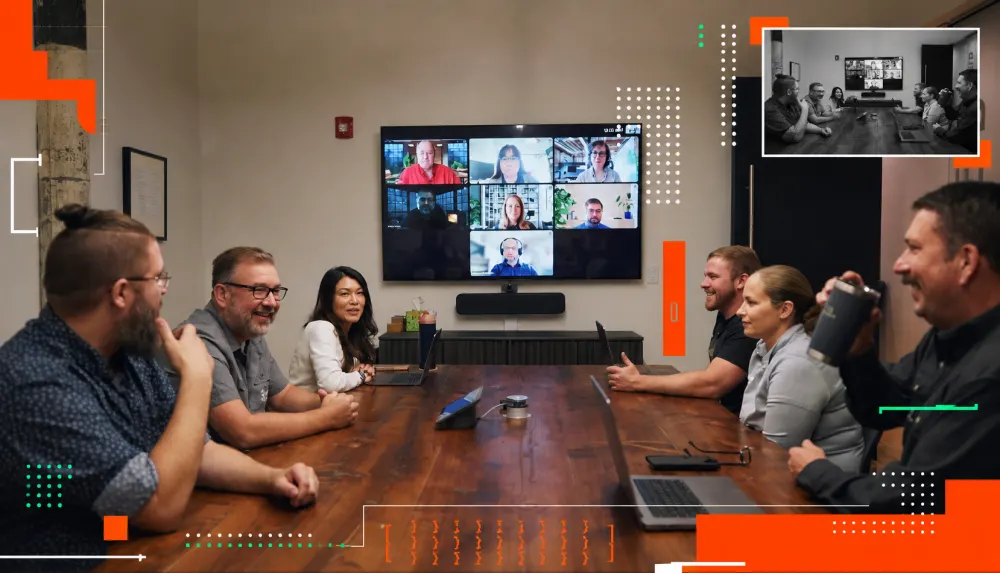 WWC engineers working together at a desk
